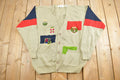Vintage 1980s New River Embroidered Knit Cardigan