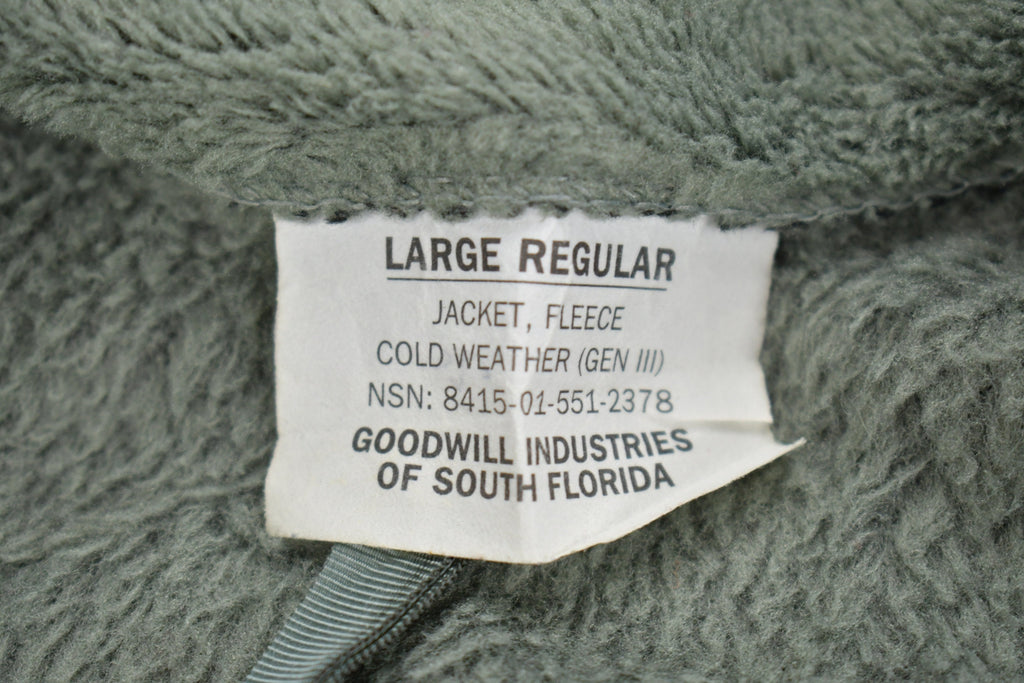 Vintage 1990s Military Cold Weather Polar Tec Fleece Sweater
