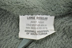 Vintage 1990s Military Cold Weather Polar Tec Fleece Sweater / Army / Gen III / Army Jacket / Deep Pile Fleece / Size L