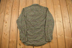 Vintage 1990s Nautica Flower Button Up Shirt
