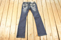 Vintage Deadstock Y2K Grace LA Bedazzled Low Rise Jeans Women's Size 27 x 32