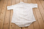 Vintage 1990s Arnie Vertical Striped Button Up Shirt