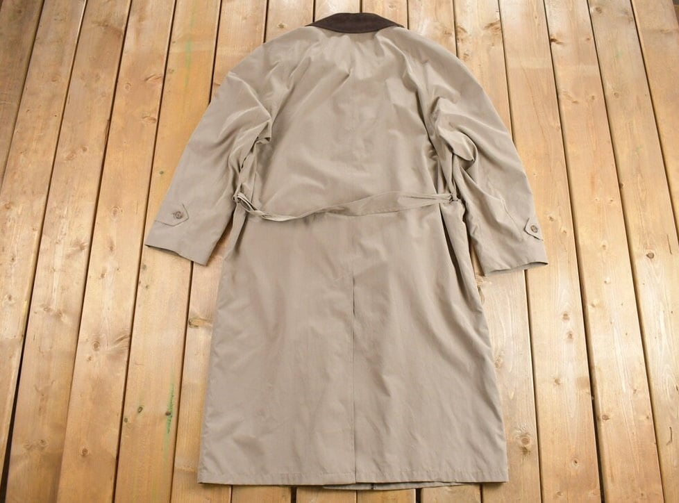 Vintage 1980s Trench Coat /