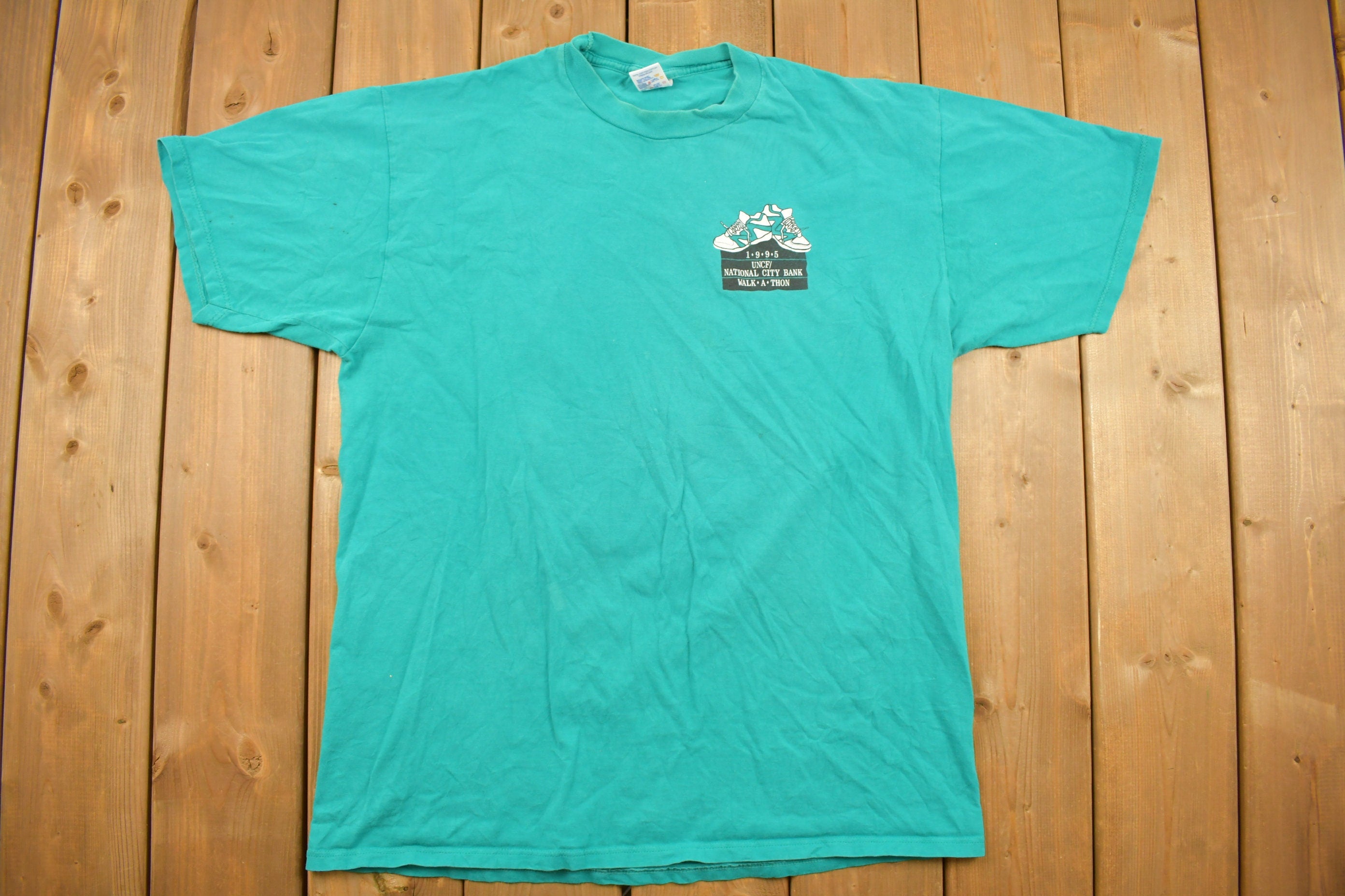 Vintage 1995 UNCF Walk-A-Thon Graphic T Shirt