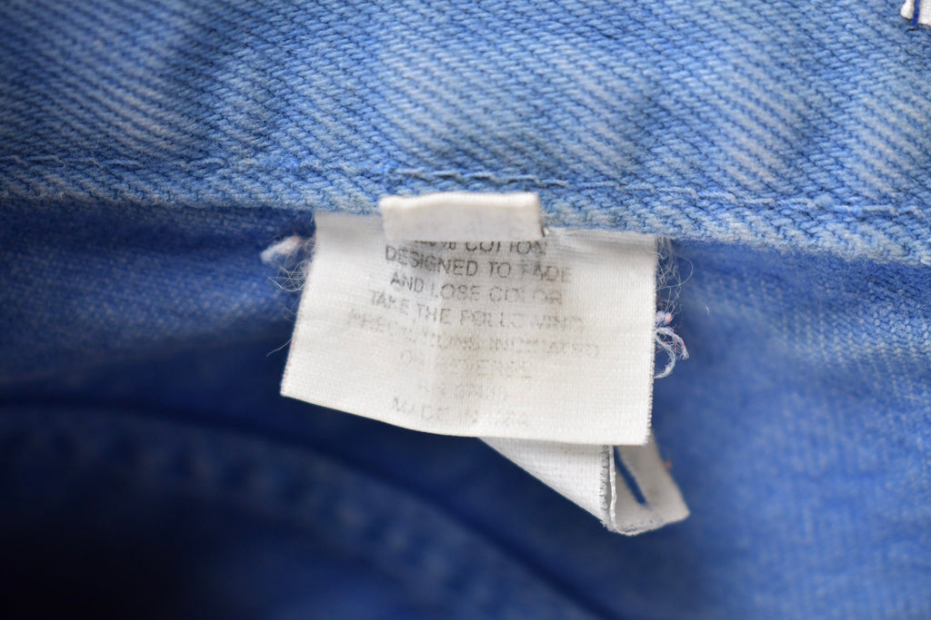 Vintage 1990s Jack Mulqueen Blue Jeans Size 25 X 29
