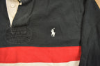 Vintage 1990s Polo Striped Long Sleeve Sweatshirt