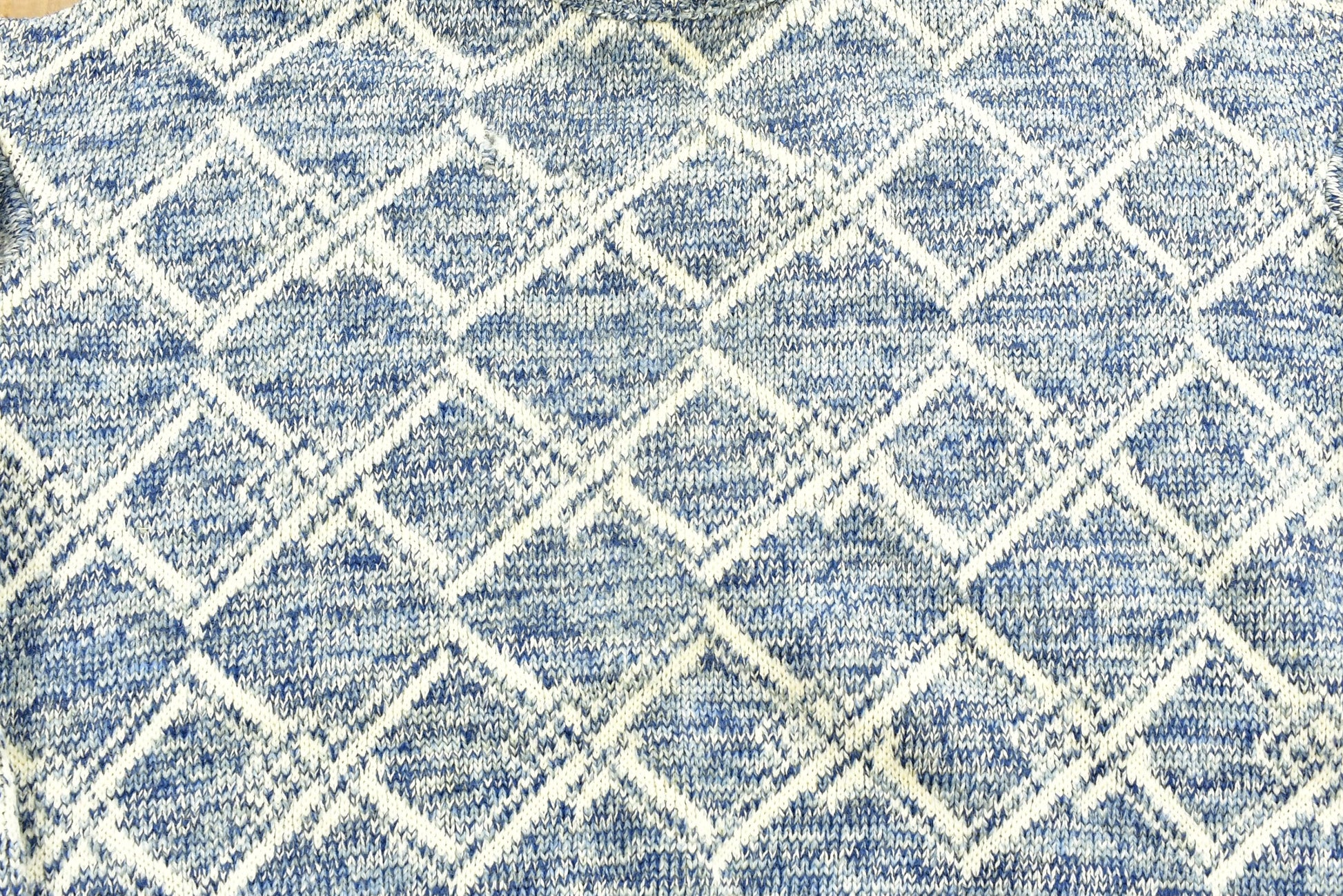 Vintage Heavy All Over Pattern Knitted Sweater , Vintage 90s Crewneck , Pattern Print , Outdoor , Wilderness , Pullover Sweatshirt