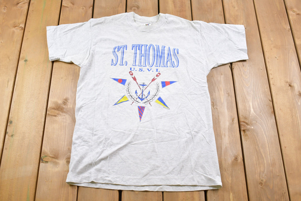 Vintage 1980s St. Thomas Graphic T-Shirt