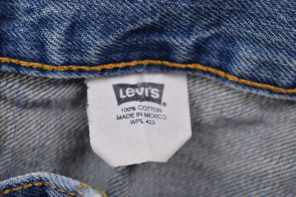 Vintage 1990s Levi's 501 Red Tab Jeans Size 34 x 29