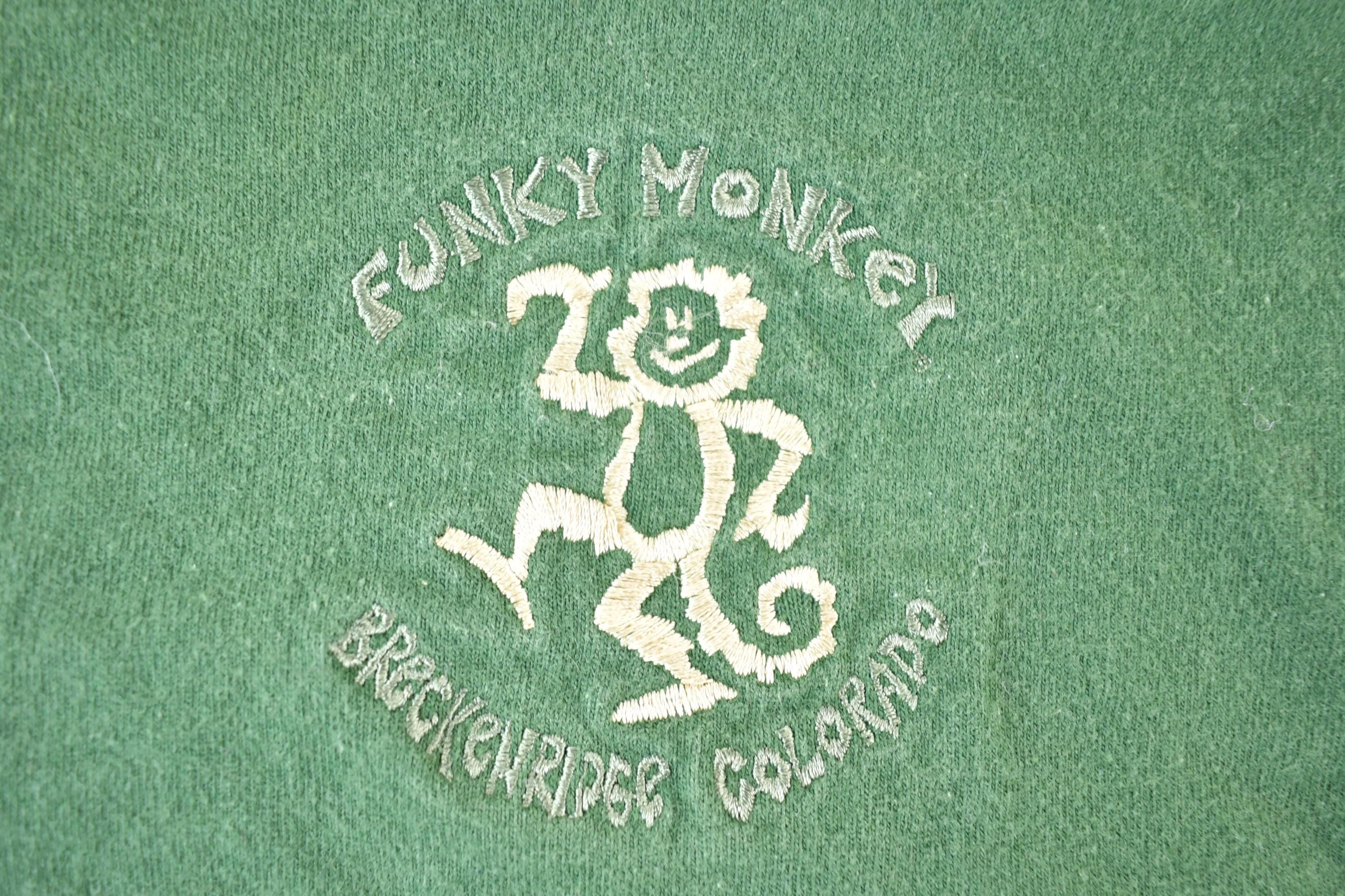 Vintage 1990s Funky Monkey Breckenridge Colorado Souvenir T-Shirt Men's L