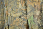 Vintage 1990s Spartan Tree Camo Camouflage Outdoors Hunting Jacket Men's Large