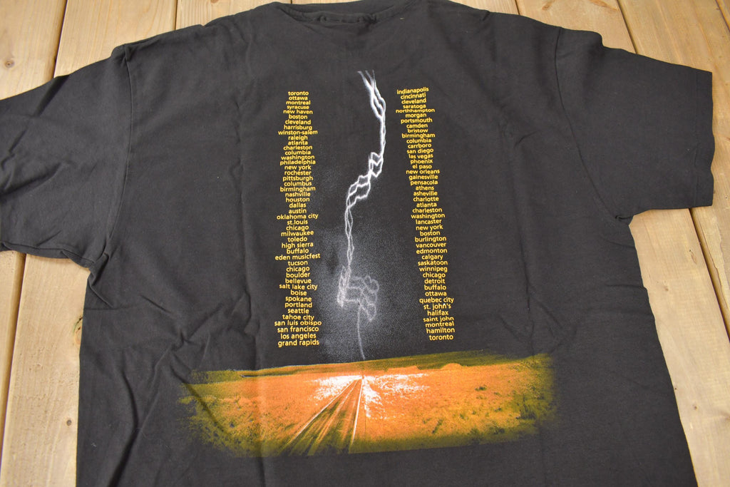 Vintage 1996 Deadstock The Tragically Hip Trouble At The Henhouse World Tour Single Stitch Graphic Band Tee Made in USA