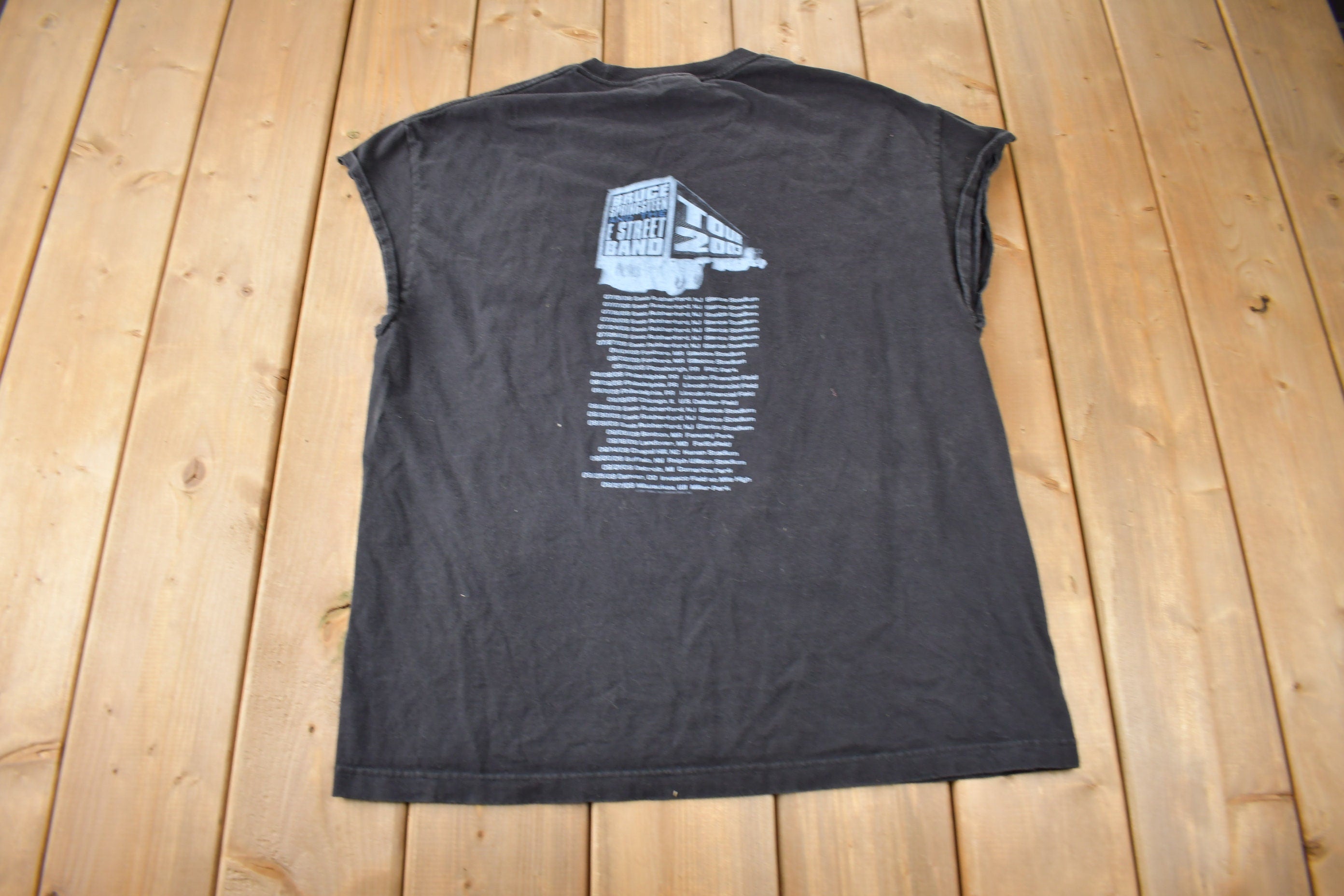 Vintage 2003 Bruce Springsteen & The E-Street Band Tour T-shirt Size XL
