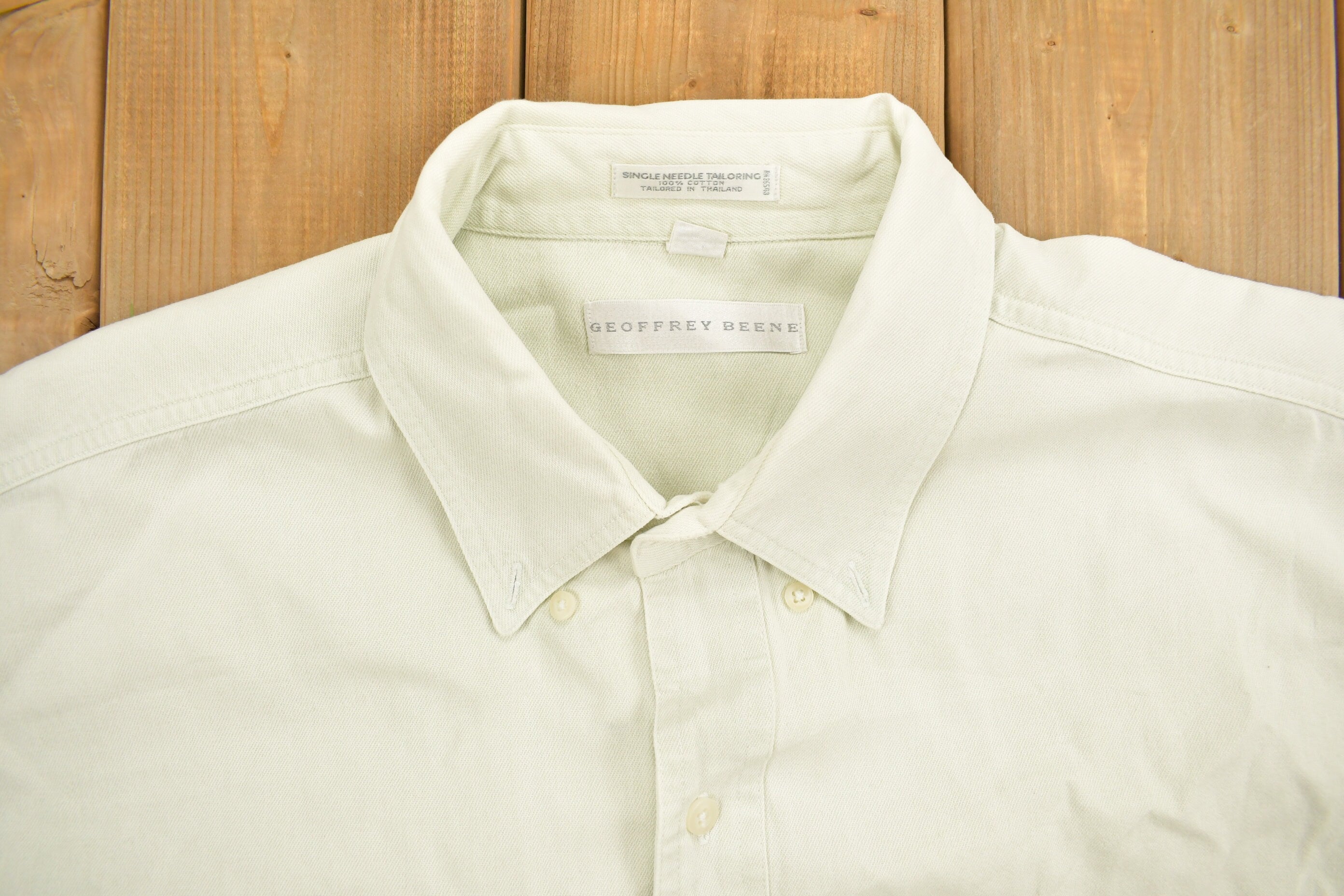Vintage 1990s Geoffrey Beene Button Up Shirt