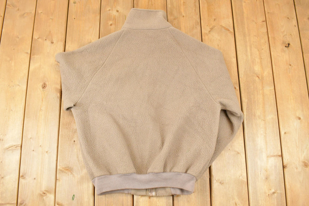 Vintage 1980s Peter England Fleece Outdoorsman Sweater Men's L