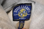 Vintage 1990s Steve & Barry's Wisconsin Embroidered University Hoodie Sweater Men's XS