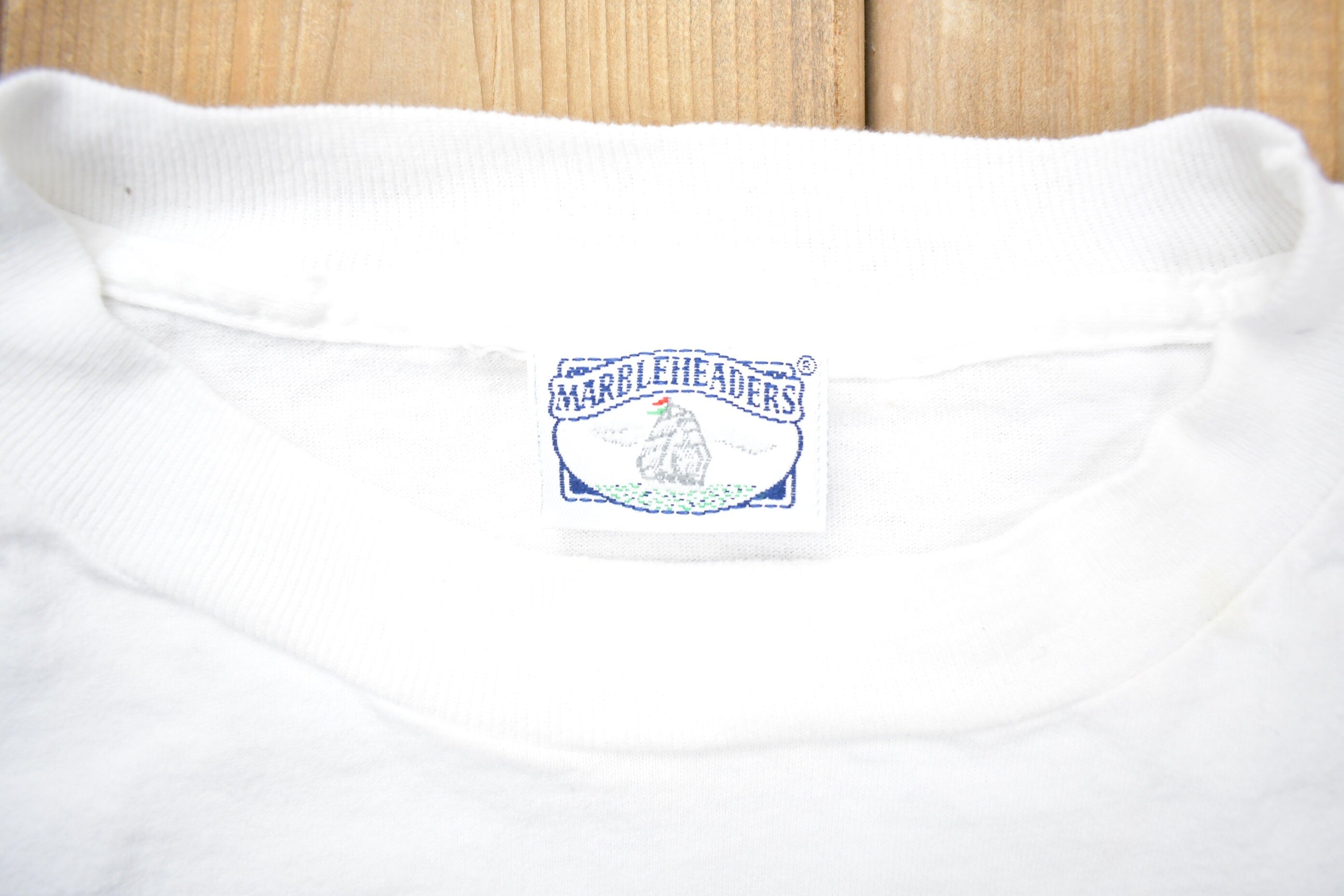 Vintage 1990s Boston Traders Football Graphic T-Shirt