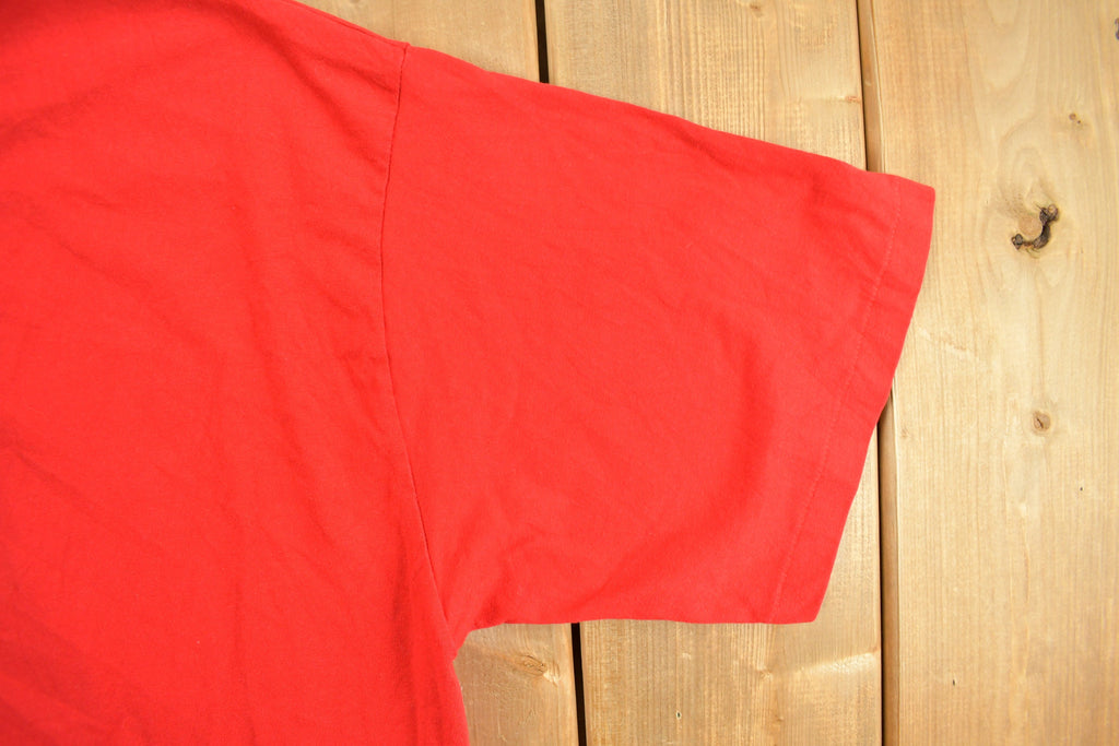 Vintage 1990s Mickey Mouse Shield Graphic T Shirt