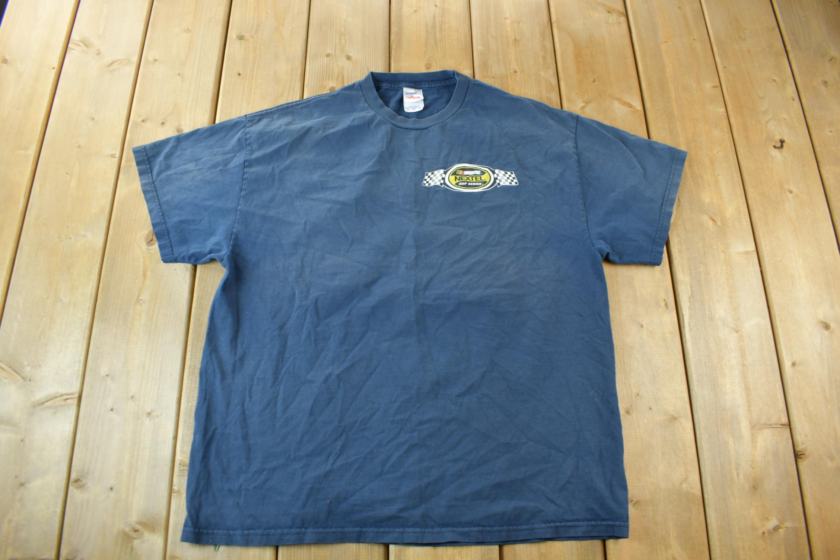 Vintage Y2KNASCAR Nextel Cup Series Racing Graphic T-Shirt