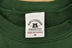 Vintage 1990s North Standard Blank Green Crewneck Sweatshirt