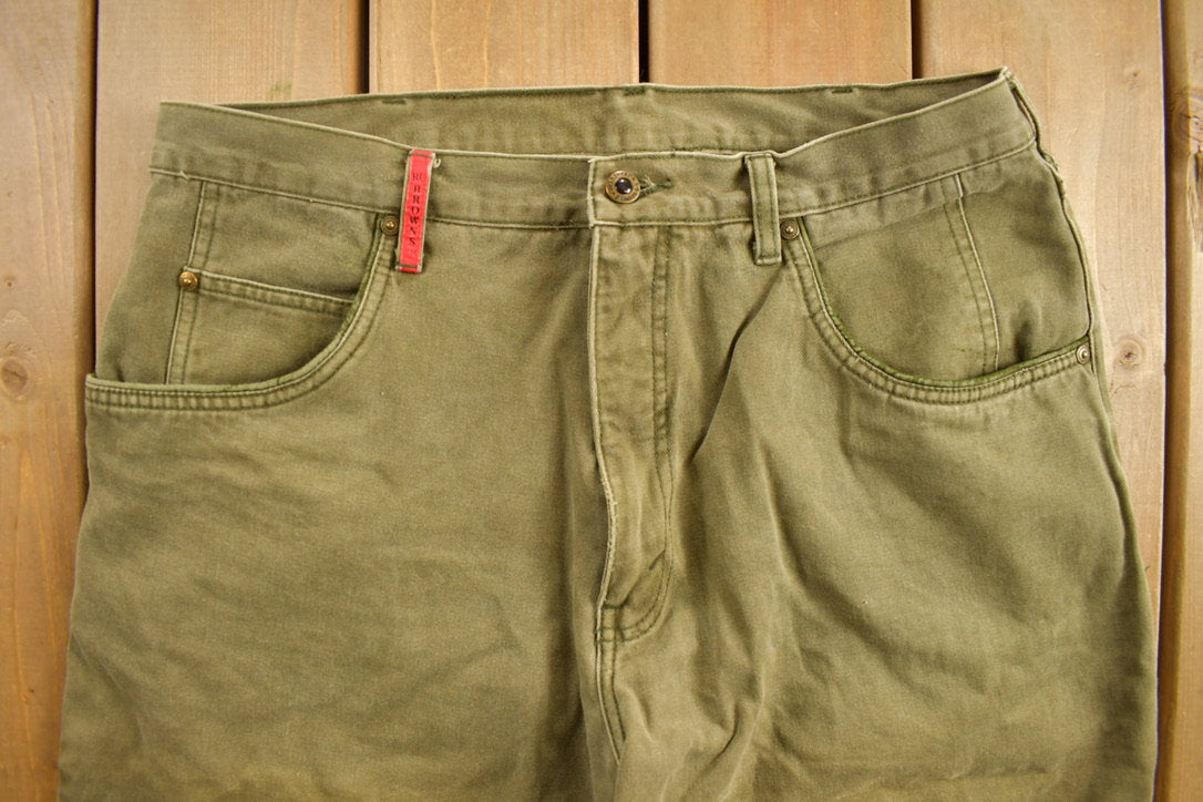 Vintage 1990's RG Brown's Khaki Pants 34 x 28.5