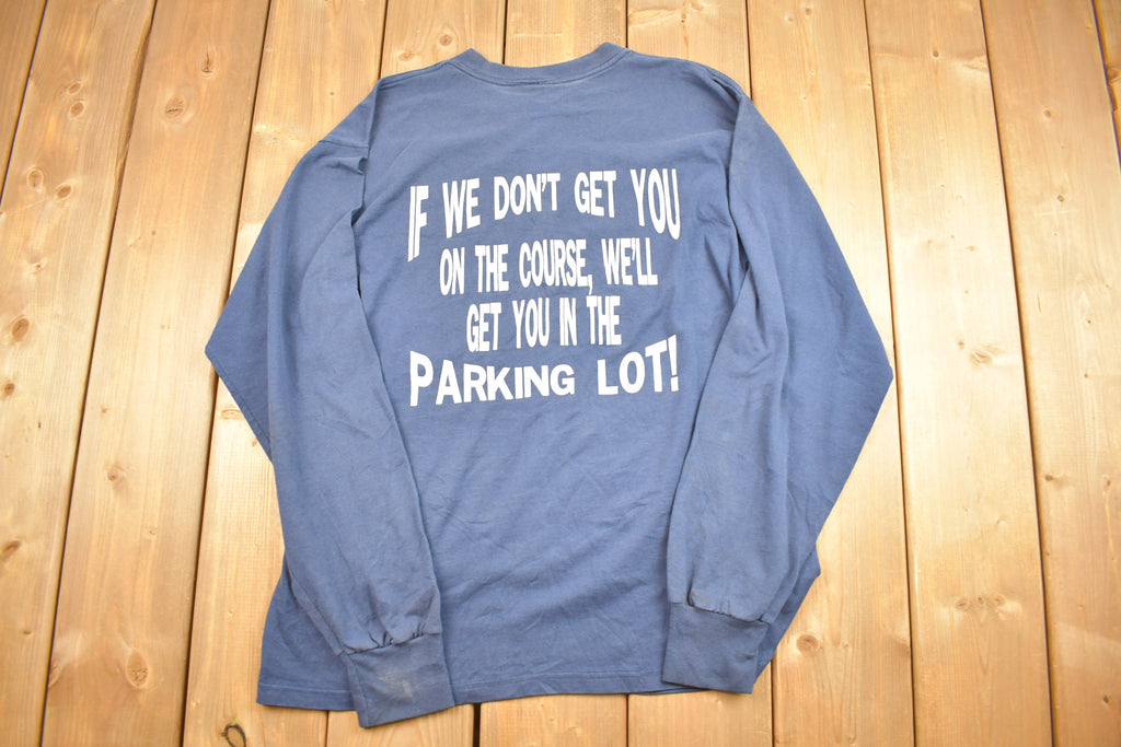 Vintage 1990s Conant Cougars Graphic Long Sleeve Shirt