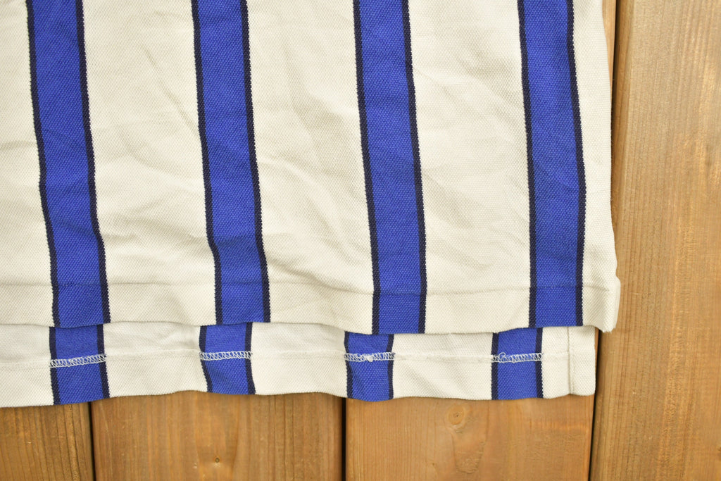Vintage 1990s Polo Ralph Lauren Striped Collared Shirt