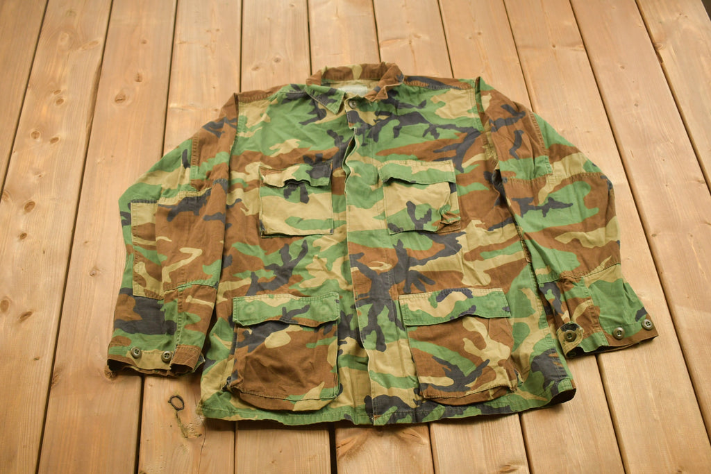 2001 Vintage Military Button Up Shirt