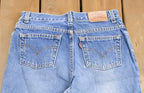 Vintage 1990s Levi's 517 Low Rise Flared Jeans Size 27 x 28
