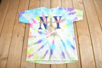 Vintage Y2K New York City Tie Dye Souvenir T Shirt