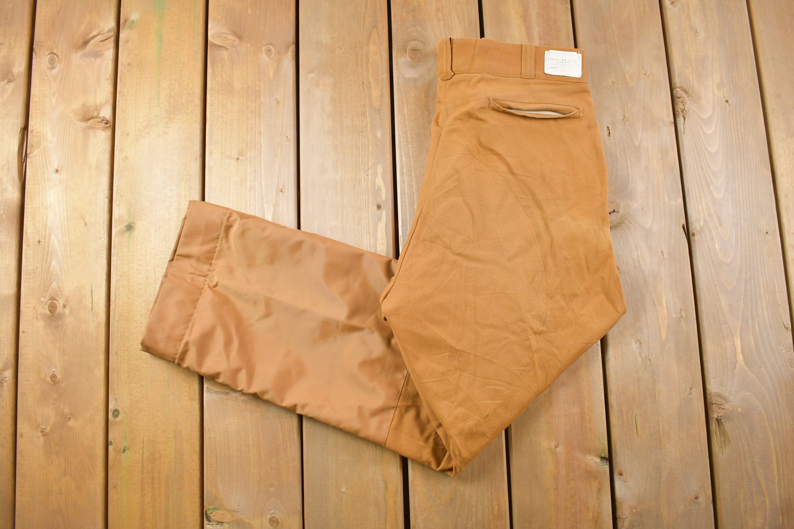 Vintage 1990s Blue Bill by Red Head Hunting Field Pants Size 32 x 30