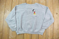 Vintage 1990s Mickey Mouse Disney Crewneck / Vintage Sweatshirt / Vintage Disney / Mickey / Embroidered / Made In USA