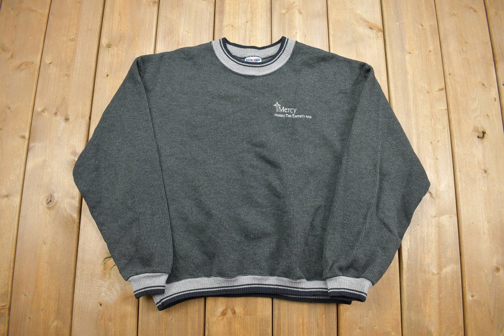 Vintage 1990s Jerzees 'Mercy' Company Crewneck