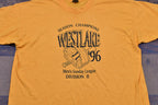 Vintage 1996 Westlake Baseball Season Champions Single Stitch T-Shirt