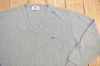 Vintage 1990s The Fox JC Penney Knit V-Neck Sweater