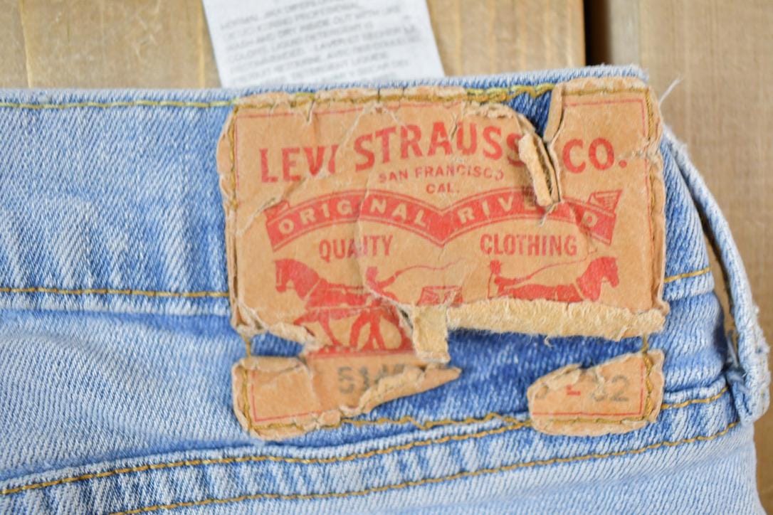Vintage 1990s Levi Strauss Red Tab Denim Jeans Size 29 x 32