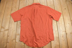 Vintage 1990s Towncraft Tapered Blank Short Sleeve Button Up Shirt