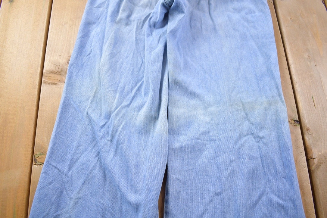 Vintage 1970s FoxMoor Bell Bottom Jeans Size 28 x 32.5