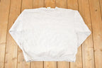 Vintage 1990s Buffalo River Big Buck Cartoon Outdoorsman Crewneck Sweatshirt Men's L