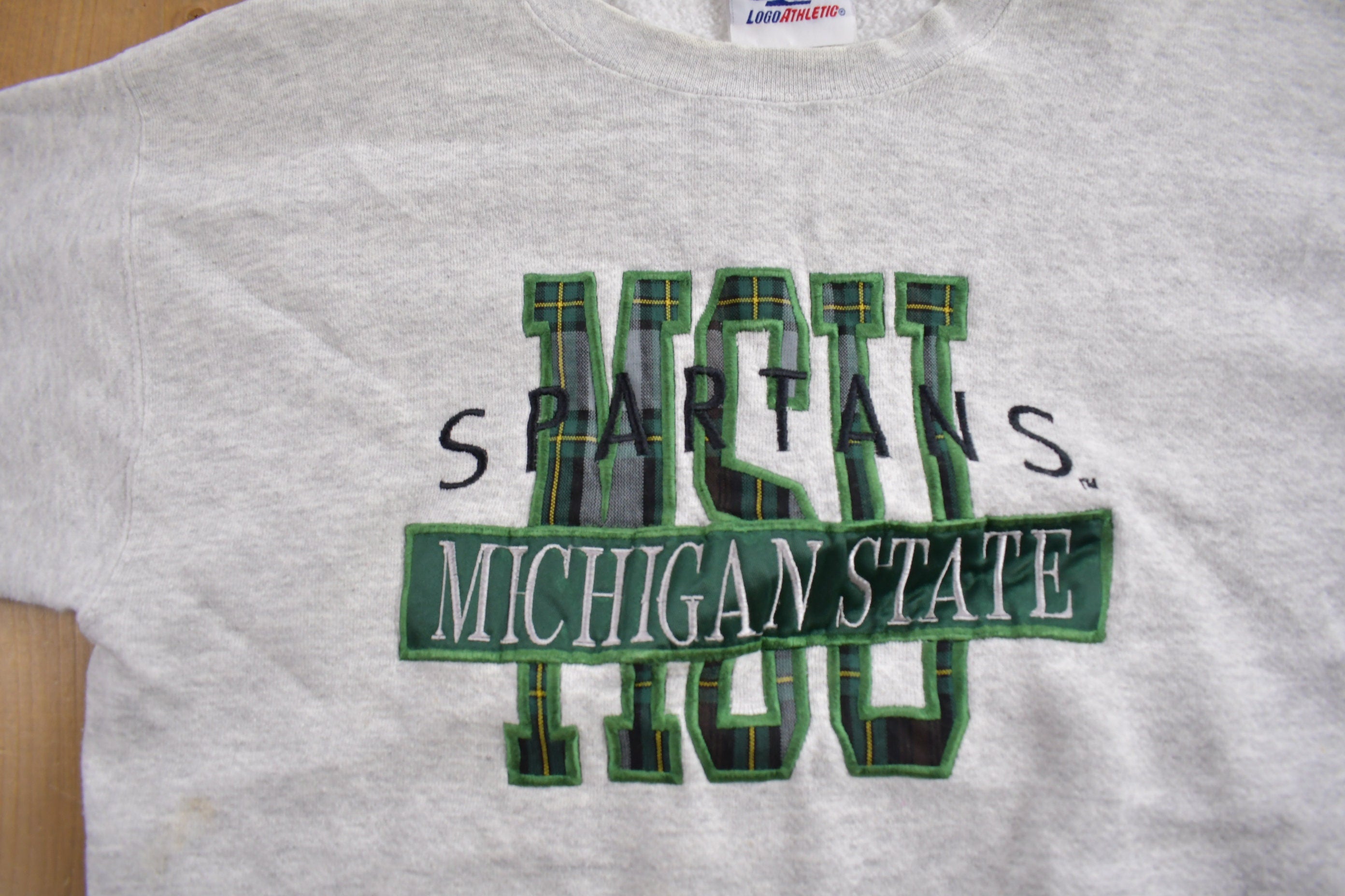 Vintage 1990s Michigan State Spartans Collegiate Crewneck
