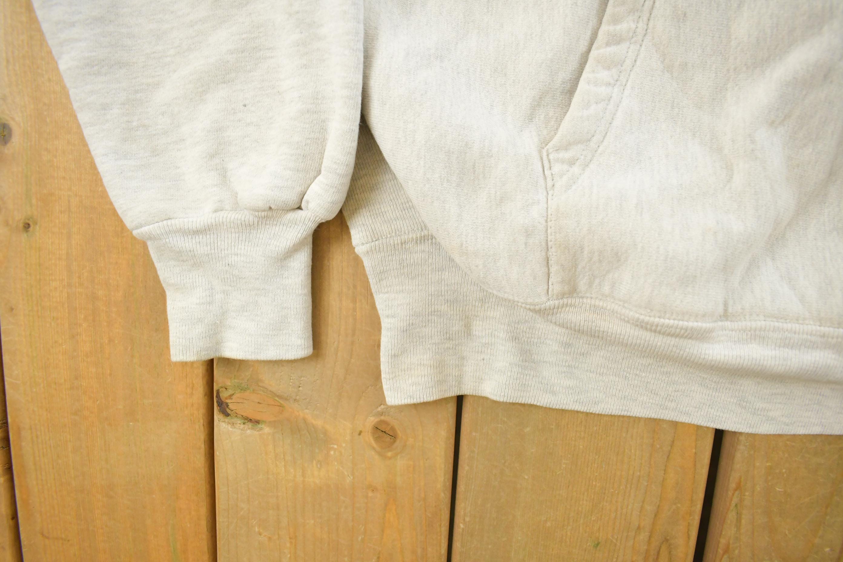 Vintage 1990s Navy Military Pro Weave Hoodie Sweatshirt Mens XL