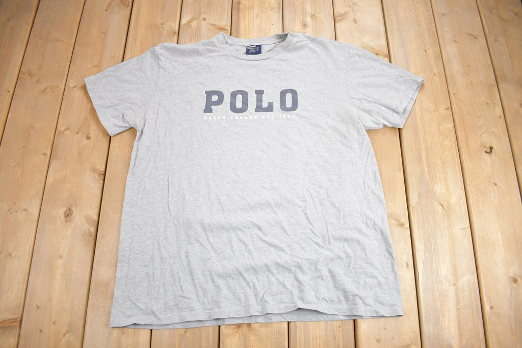 Vintage 1990s Polo Ralph Lauren Graphic T-Shirt
