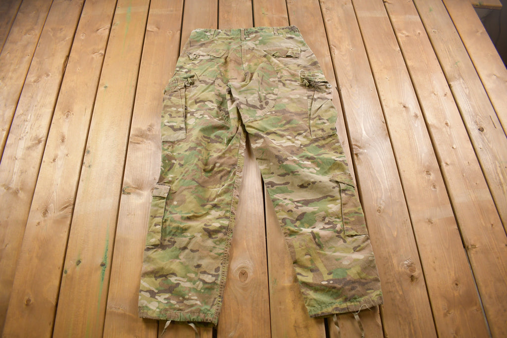 Vintage 1990s Military Desert Camouflage Cargo Pocket Pants 34 x 31