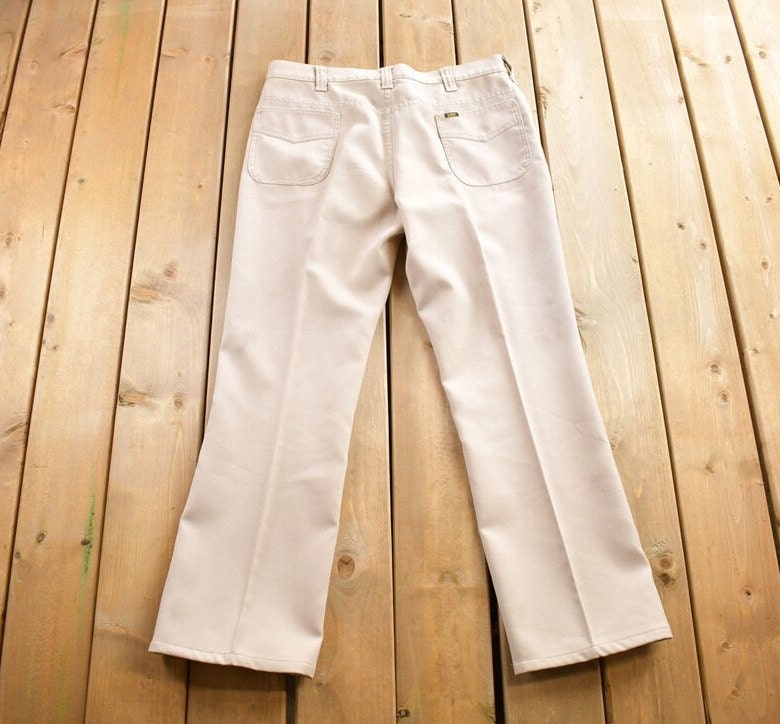 Vintage 1980s Lee Slacks Made In USA Size 38x30