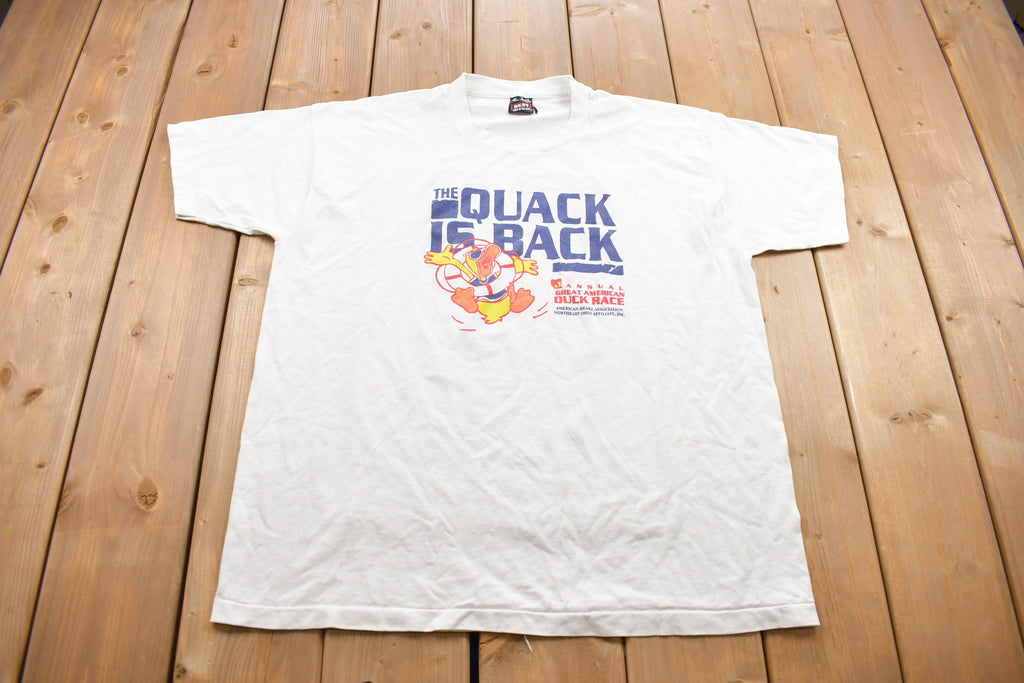 Vintage 1990s AHA Quack is Back Graphic T Shirt