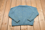 Vintage 1980s Hand Made Knitted Sweater