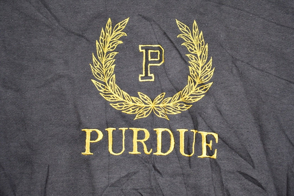 Vintage 1990s Purdue University Embroidered Crewneck