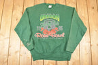 Vintage 1995 Rose Bowl Fighting Ducks University Crewneck Sweater Mens L
