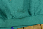 Vintage 1990s Columbia Radial Sleeve Full Zip Fleece Sweater