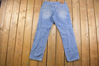 Vintage 1990s Levi's 505 Blank Red Tab Denim Jeans Size 34 x 31 / Vintage Denim / Streetwear / Jeans / Vintage Levi's
